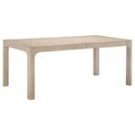 SOLANO 90-INCH EXTENSION DINING TABLE WEATHERED MANGO - Image 3