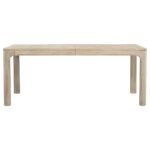 SOLANO 90-INCH EXTENSION DINING TABLE WEATHERED MANGO - Image 4