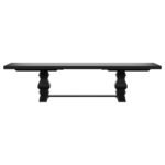 FLORENCE 7-PIECE 126-INCH EXTENSION DINING TABLE SET BEIGE - Image 3
