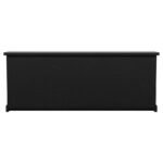 FLORENCE 4-DOOR DINING SIDEBOARD BUFFET DISTRESSED BLACK - Image 8