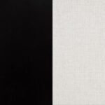 BANEY FABRIC UPHOLSTERED DINING SIDE CHAIR BEIGE AND BLACK - Image 12