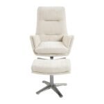 1159BE Swivel Chair with Ottoman - Image 2