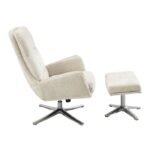 1159BE Swivel Chair with Ottoman - Image 3