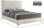 Geri Velvet Upholstered Bed - Image 10