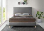 Geri Velvet Upholstered Bed - Image 5