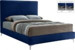 Geri Velvet Upholstered Bed - Image 2