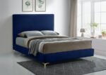 Geri Velvet Upholstered Bed - Image 3