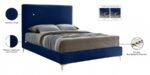 Geri Velvet Upholstered Bed - Image 11