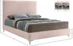 Geri Velvet Upholstered Bed - Image 10