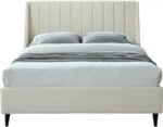 Eva Velvet Upholstered Bed - Image 3