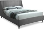 Eva Velvet Upholstered Bed