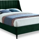 Eva Velvet Upholstered Bed