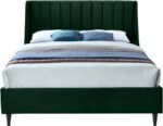 Eva Velvet Upholstered Bed - Image 3