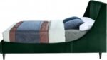 Eva Velvet Upholstered Bed - Image 5