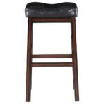 DONALD UPHOLSTERED BAR STOOL CAPPUCCINO (SET OF 2) - Image 4