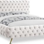 Delano Velvet Upholstered Bed