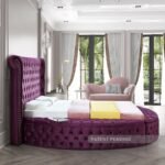 Luxus Velvet Upholstered Bed - Image 9