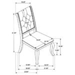PHELPS UPHOLSTERED DINING SIDE CHAIR TOBACCO AND DISTRESSED NOIR - Image 14
