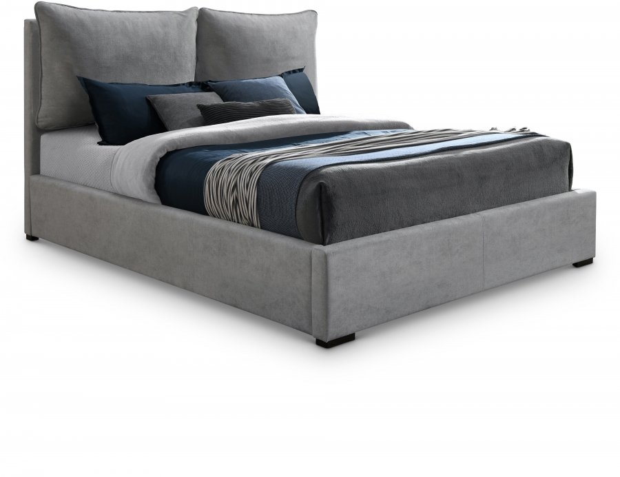 12124.jpg Misha Fabric Upholstered Bed - Image 1