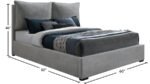 Misha Fabric Upholstered Bed - Image 10