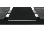 CRESTMONT 5-PIECE EXTENSION LEAF DINING TABLE SET BLACK - Image 13