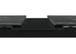 CRESTMONT 5-PIECE EXTENSION LEAF DINING TABLE SET BLACK - Image 14