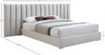 Pablo Velvet Upholstered Bed - Image 10