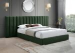 Pablo Velvet Upholstered Bed - Image 2