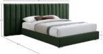 Pablo Velvet Upholstered Bed - Image 10