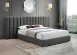 Pablo Velvet Upholstered Bed - Image 2