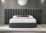 Pablo Velvet Upholstered Bed - Image 4