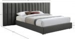 Pablo Velvet Upholstered Bed - Image 10