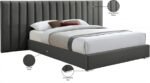 Pablo Velvet Upholstered Bed - Image 11