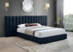 Pablo Velvet Upholstered Bed - Image 2