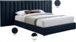 Pablo Velvet Upholstered Bed - Image 11