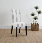 HERRAN UPHOLSTERED DINING SIDE CHAIR BEIGE (SET OF 2) - Image 2