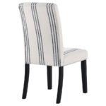 HERRAN UPHOLSTERED DINING SIDE CHAIR BEIGE (SET OF 2) - Image 8
