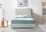Nora Velvet Upholstered Bed - Image 5
