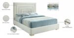 Nora Velvet Upholstered Bed - Image 11