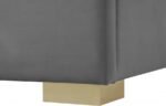 Nora Velvet Upholstered Bed - Image 7