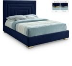 Nora Velvet Upholstered Bed