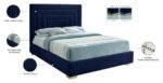 Nora Velvet Upholstered Bed - Image 12