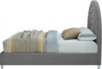 Rainbow Velvet Upholstered Bed - Image 5