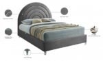 Rainbow Velvet Upholstered Bed - Image 10