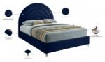Rainbow Velvet Upholstered Bed - Image 10
