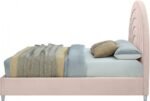 Rainbow Velvet Upholstered Bed - Image 5