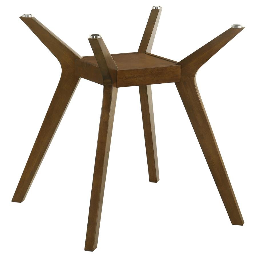 122178_01x900.jpg PAXTON SQUARE WOOD COUNTER HEIGHT DINING TABLE BASE BROWN - Image 1