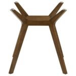 PAXTON SQUARE WOOD COUNTER HEIGHT DINING TABLE BASE BROWN - Image 2