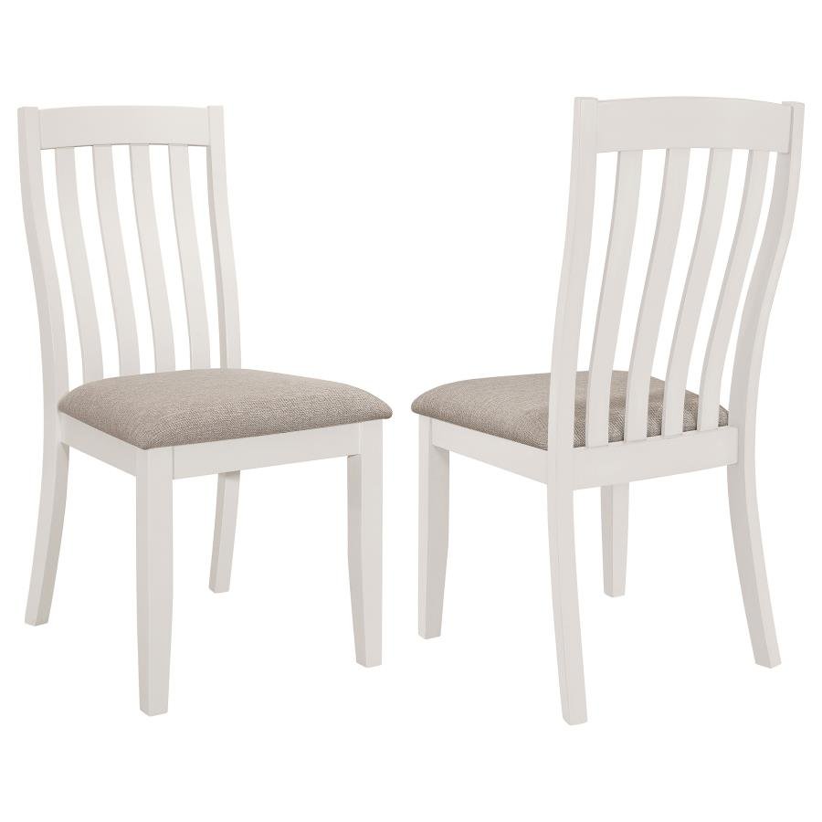 122302_001x900.jpg NOGALES WOOD DINING SIDE CHAIR OFF WHITE (SET OF 2) - Image 1