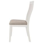 NOGALES WOOD DINING SIDE CHAIR OFF WHITE (SET OF 2) - Image 6